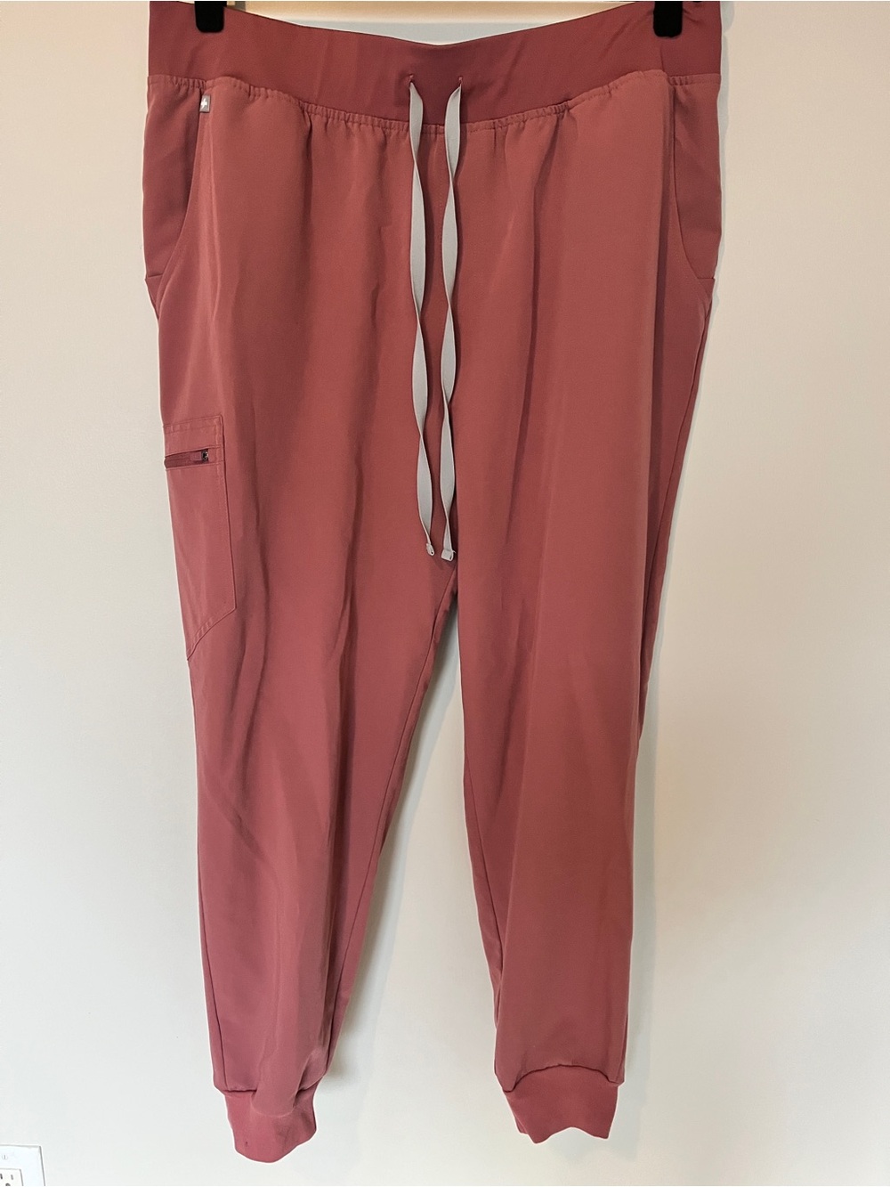 FIGS Zamora Jogger Scrub Pants Size 3XL Mauve Pink Medical Scrubs